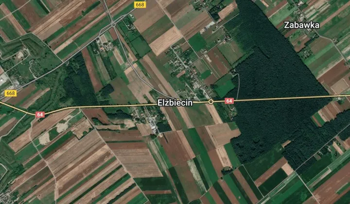 Działka budowlana Elżbiecin