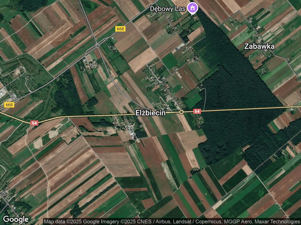 Działka budowlana Elżbiecin