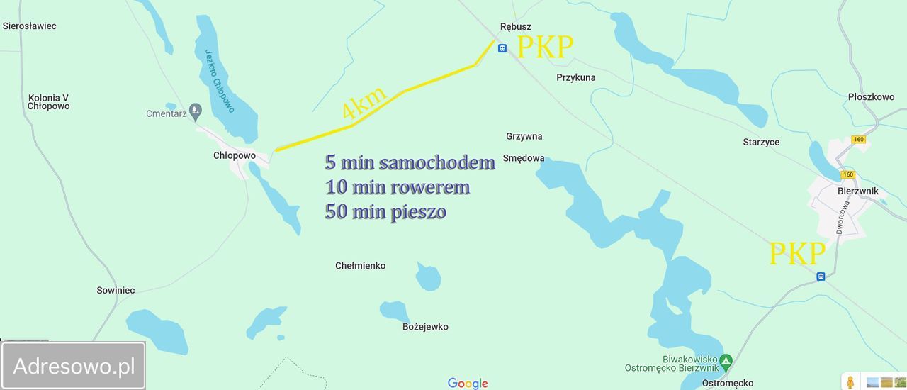 Działka rolno-budowlana Chłopowo. Zdjęcie 3