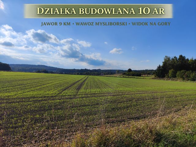 Działka budowlana Myślinów. Zdjęcie 1