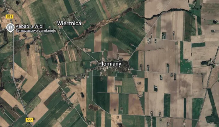 Działka rolno-budowlana Płomiany