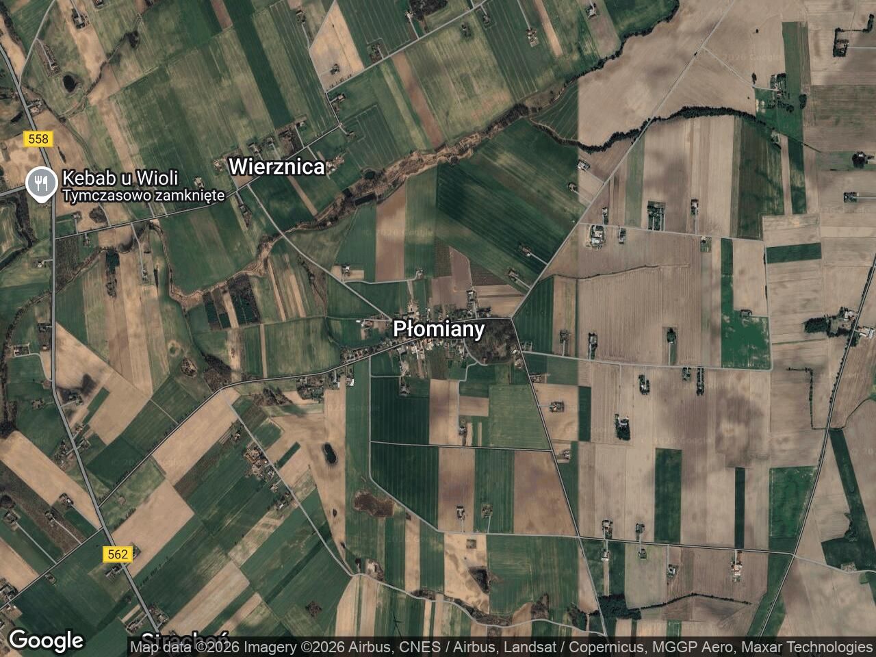 Działka rolno-budowlana Płomiany