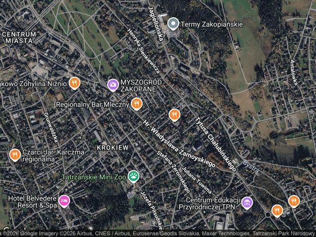 Działka budowlana Zakopane Centrum, ul. Władysława Zamoyskiego. Zdjęcie 1