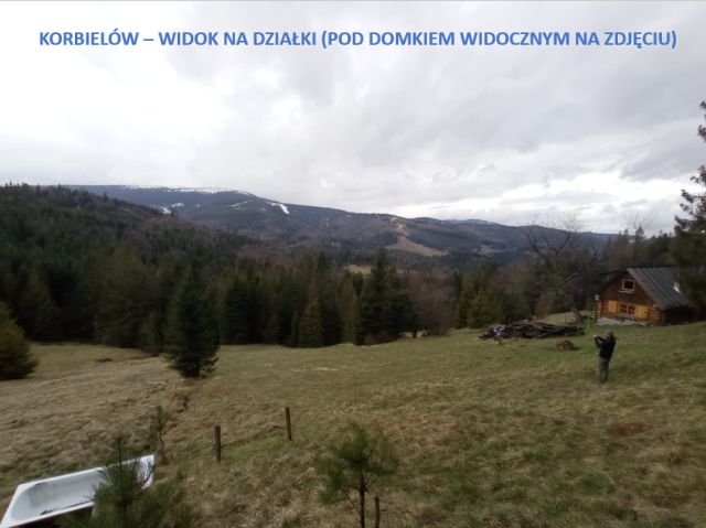 Działka rolno-budowlana Korbielów. Zdjęcie 1