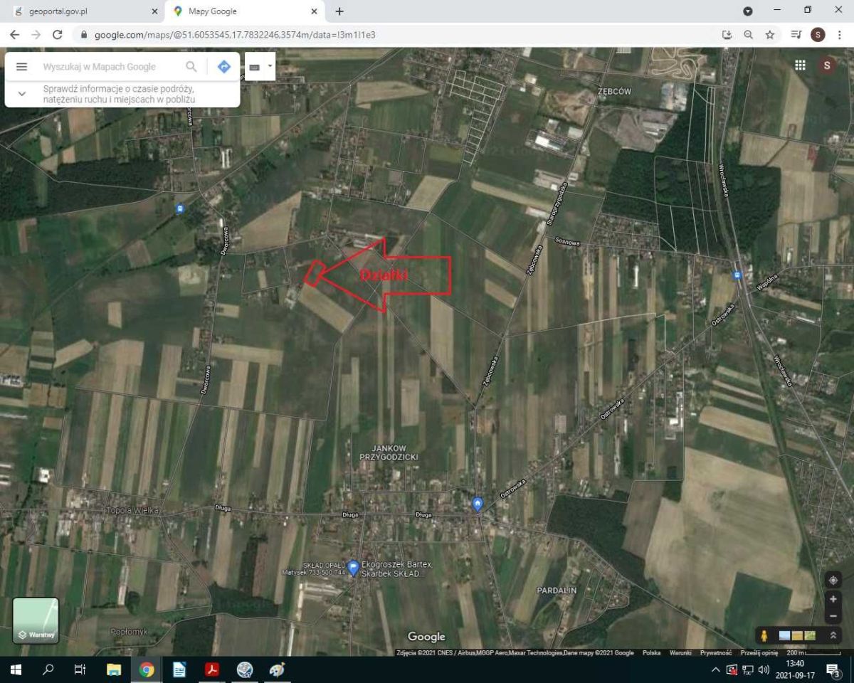 Działka budowlana Topola Wielka Topola-Osiedle, ul. Poprzeczna. Zdjęcie 2