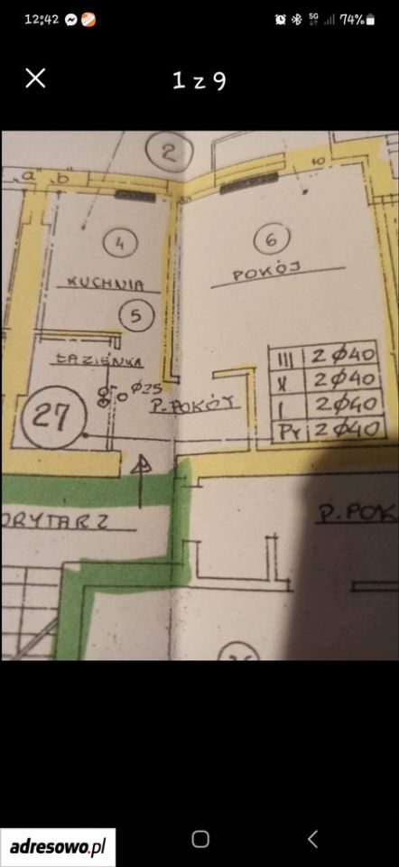 Mieszkanie 1-pokojowe Rzeszów, ul. gen. Leopolda Okulickiego. Zdjęcie 4