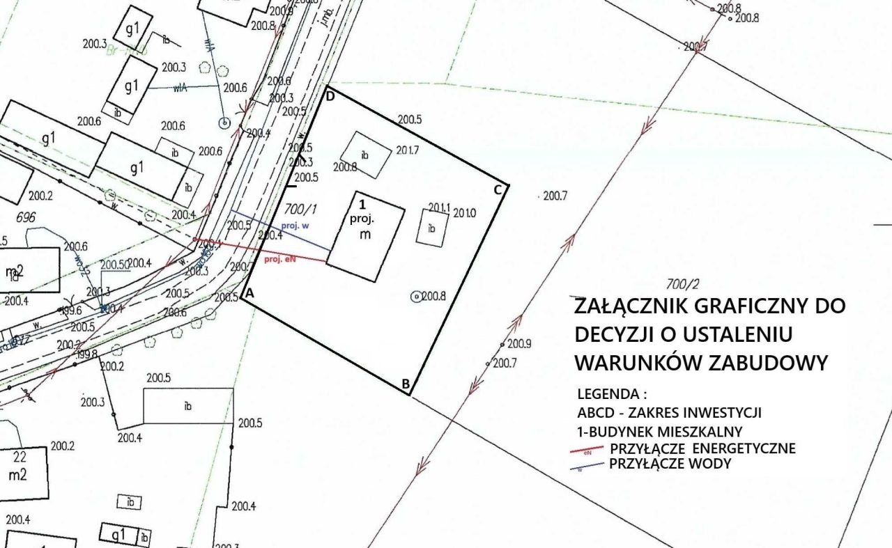 Działka budowlana Palonki. Zdjęcie 2