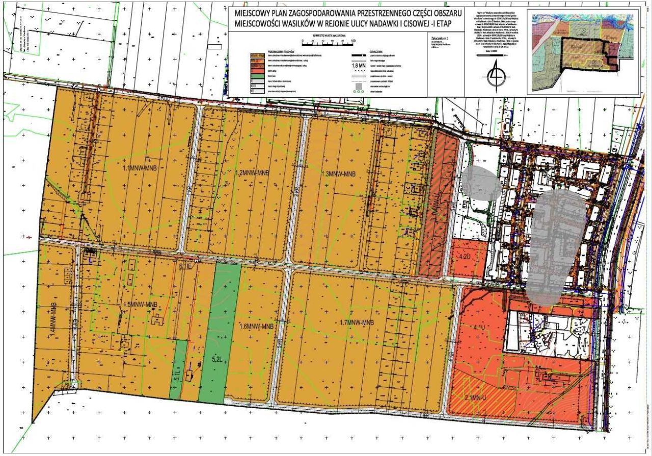 Działka inwestycyjna Wasilków, ul. Cisowa. Zdjęcie 7