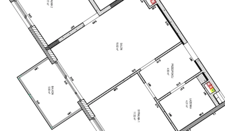 Mieszkanie 3-pokojowe Nowy Dwór Mazowiecki Centrum, ul. Modlińska