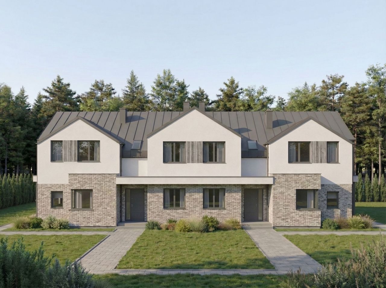 bliźniak, 4 pokoje Stara Wieś, ul. Grodziska. Zdjęcie 2