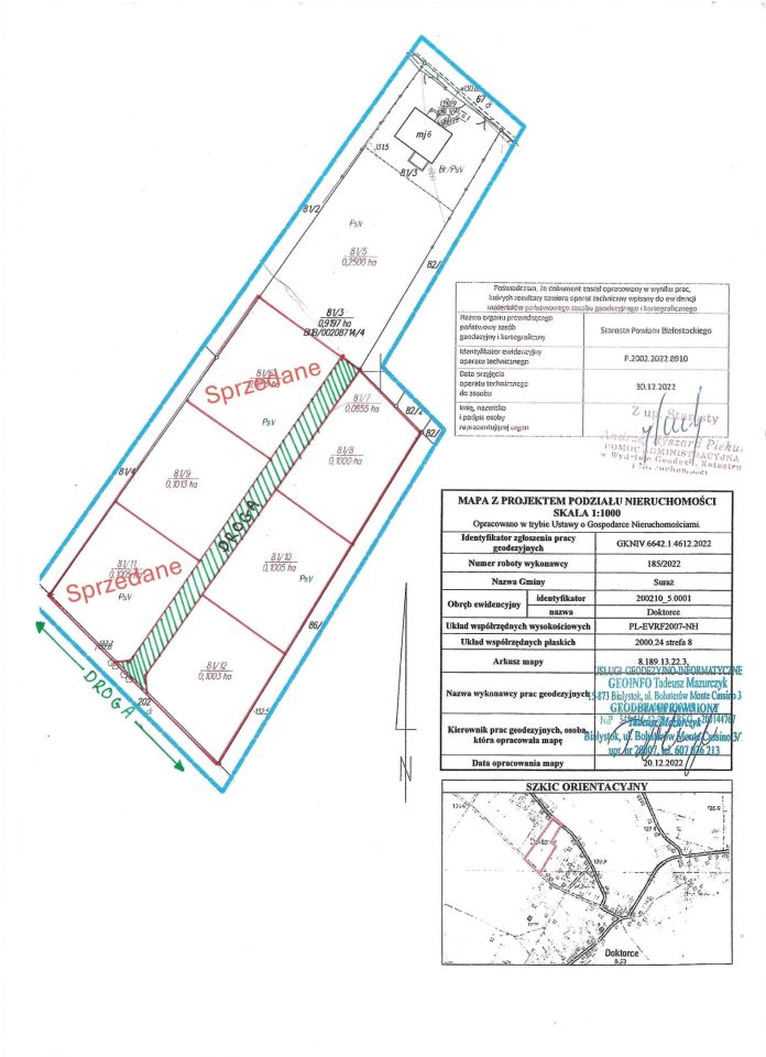 Działka budowlana Doktorce. Zdjęcie 5