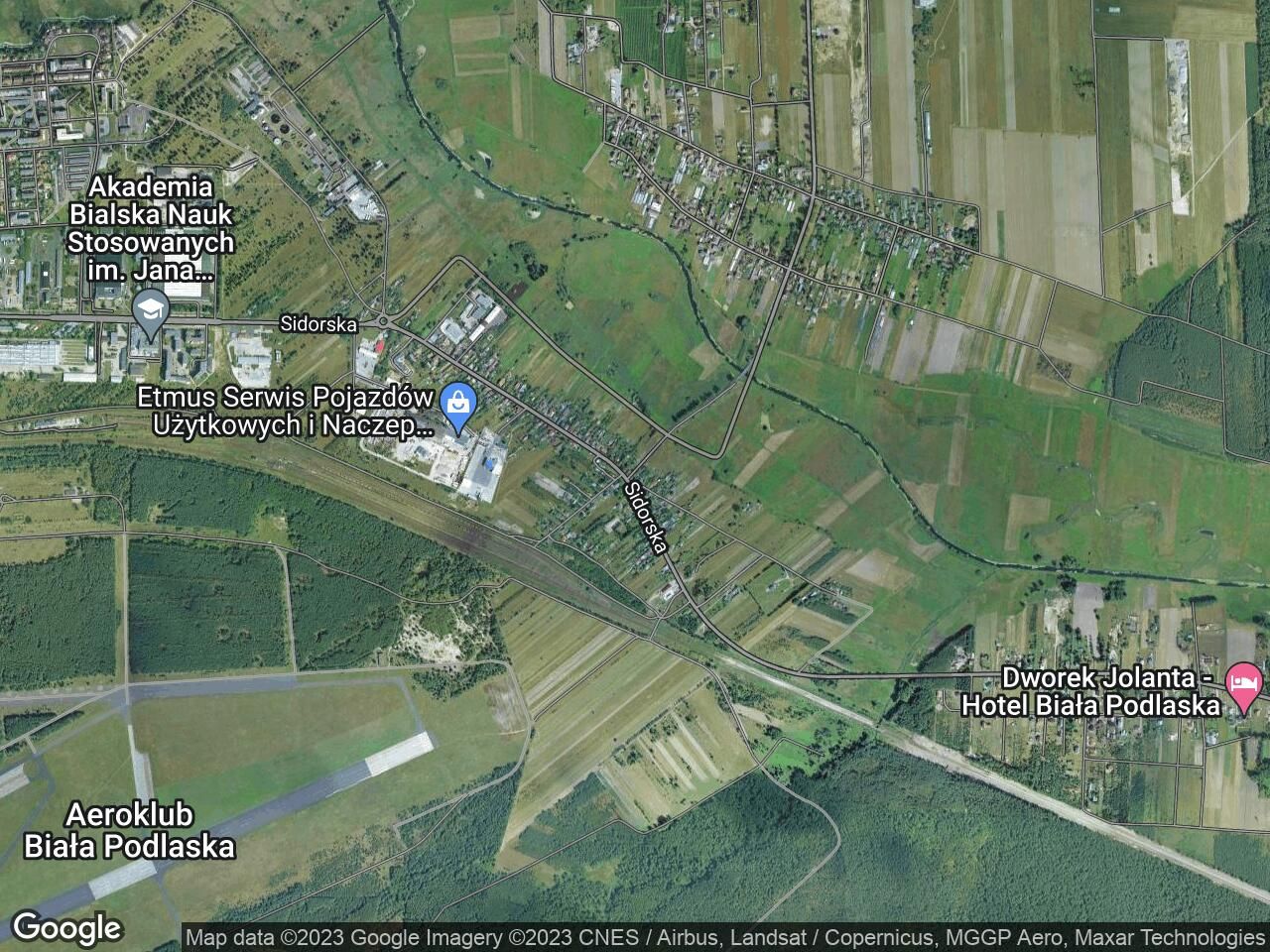 Działka rolno-budowlana Biała Podlaska Sidorki, ul. Sidorska