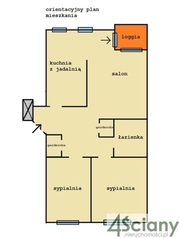 Mieszkanie 3-pokojowe Warszawa Gocław, ul. Władysława Witwickiego. Zdjęcie 24