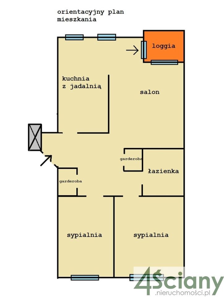 Mieszkanie 3-pokojowe Warszawa Gocław, ul. Władysława Witwickiego. Zdjęcie 24