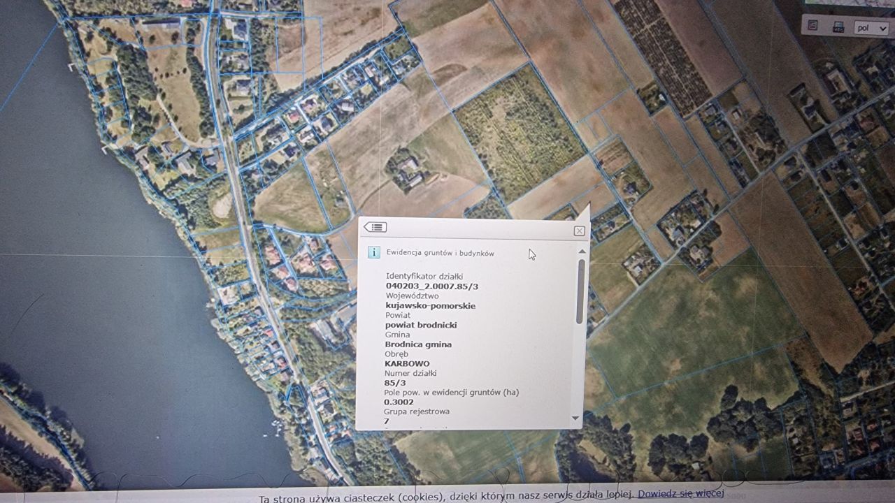 Działka rolno-budowlana Karbowo, ul. Wąwozowa. Zdjęcie 3