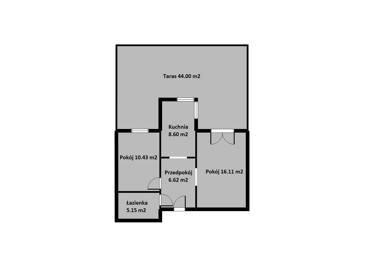 Mieszkanie 2-pokojowe Lublin Ponikwoda, ul. Dożynkowa. Zdjęcie 16
