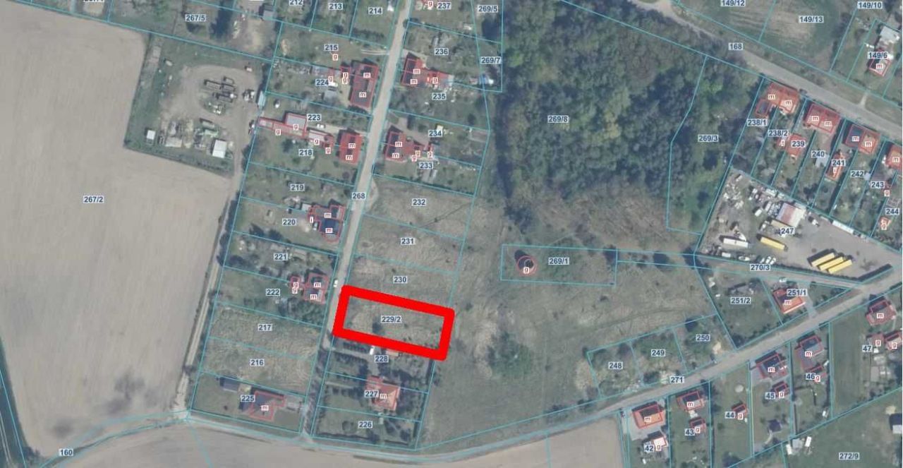 Działka rolno-budowlana Czarnogłowy. Zdjęcie 2