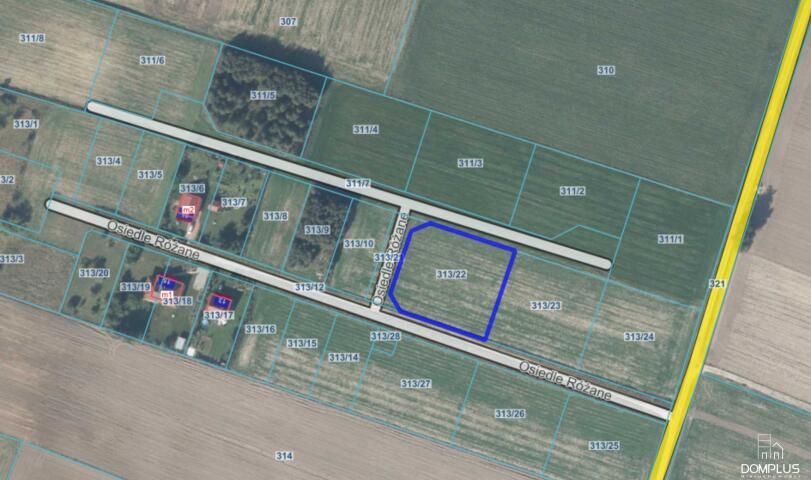 Działka budowlana Lutom, ul. os. Różane. Zdjęcie 5