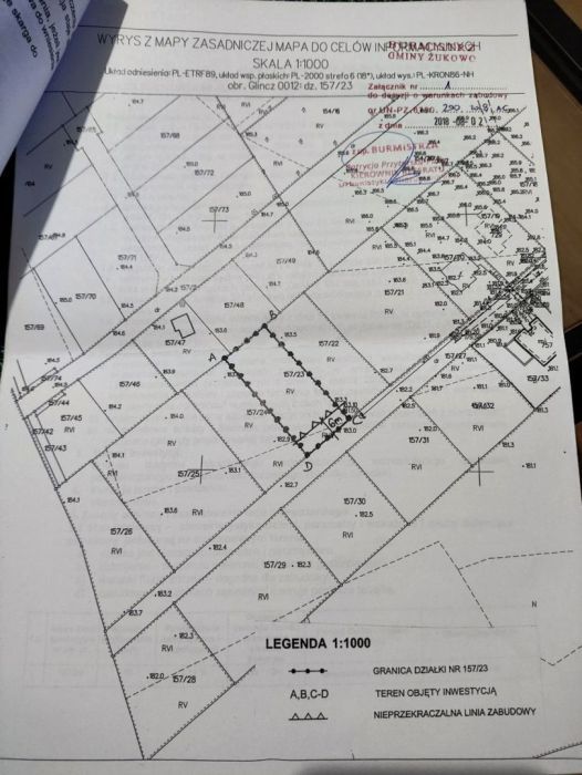 Działka budowlana Glincz, ul. Modrzewiowa. Zdjęcie 3