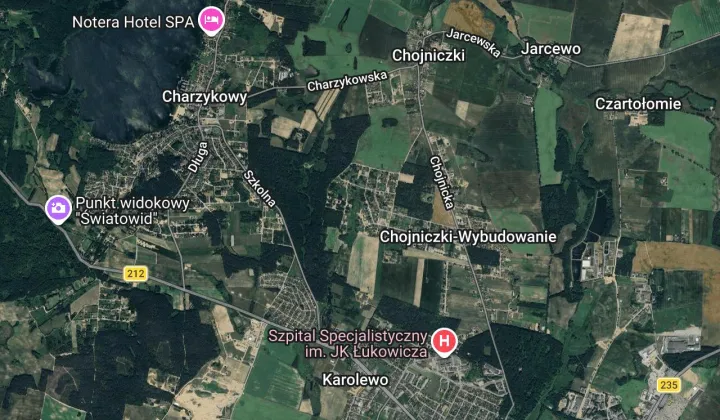 Działka rolno-budowlana Chojniczki, ul. Dębowa