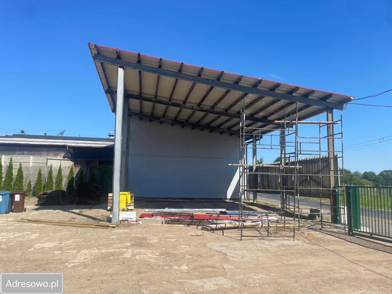 Hala/magazyn Kukinka. Zdjęcie 16