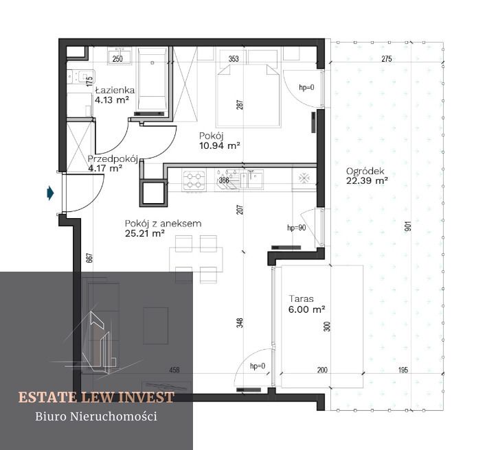 Mieszkanie 2-pokojowe Kraków, ul. Odlewnicza. Zdjęcie 10