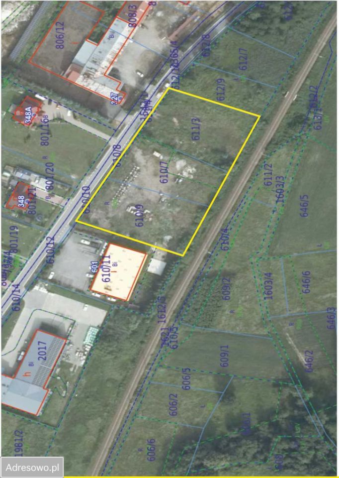 Działka inwestycyjna Przytkowice