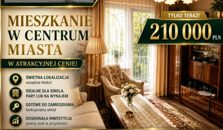 Mieszkanie 1-pokojowe Rypin