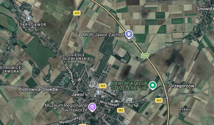Działka rod Jawor, ul. Juliusza Słowackiego