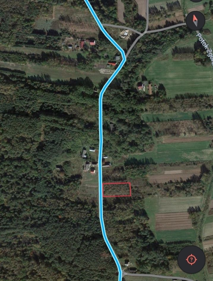 Działka budowlana Ruda Zastawie. Zdjęcie 2