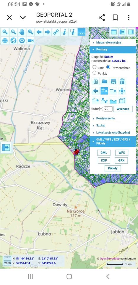 Działka rolna Polubicze Dworskie. Zdjęcie 2