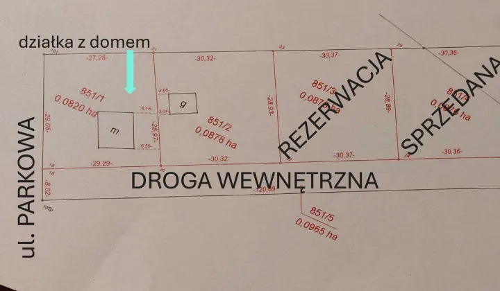 Działka budowlana Warka, ul. Parkowa