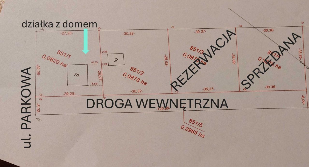 Działka budowlana Warka, ul. Parkowa