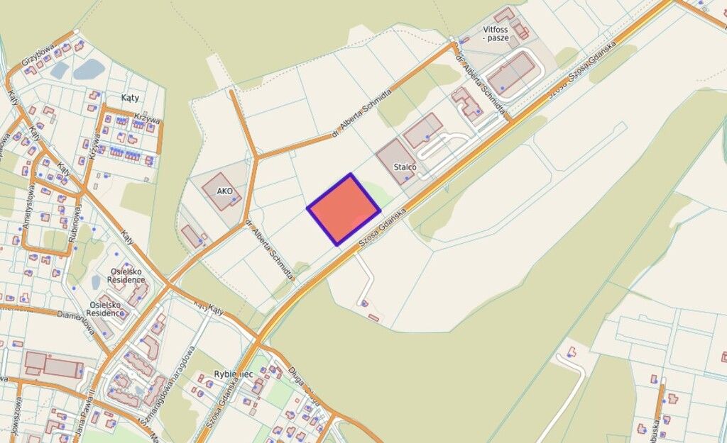 Działka inwestycyjna Osielsko. Zdjęcie 2