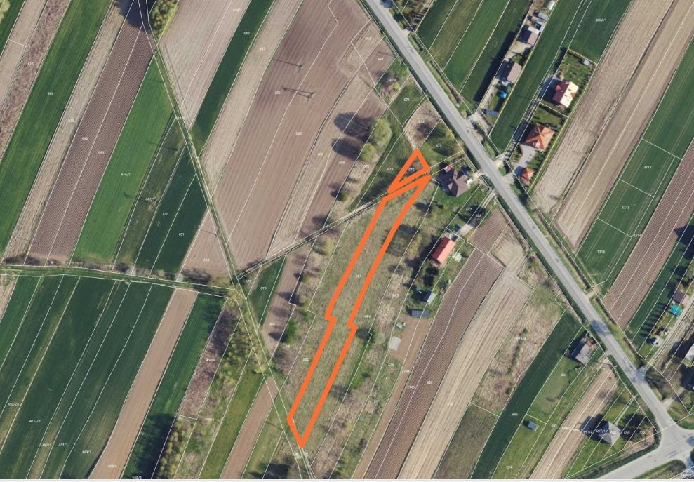 Działka rolno-budowlana Miechów, ul. Partyzantów