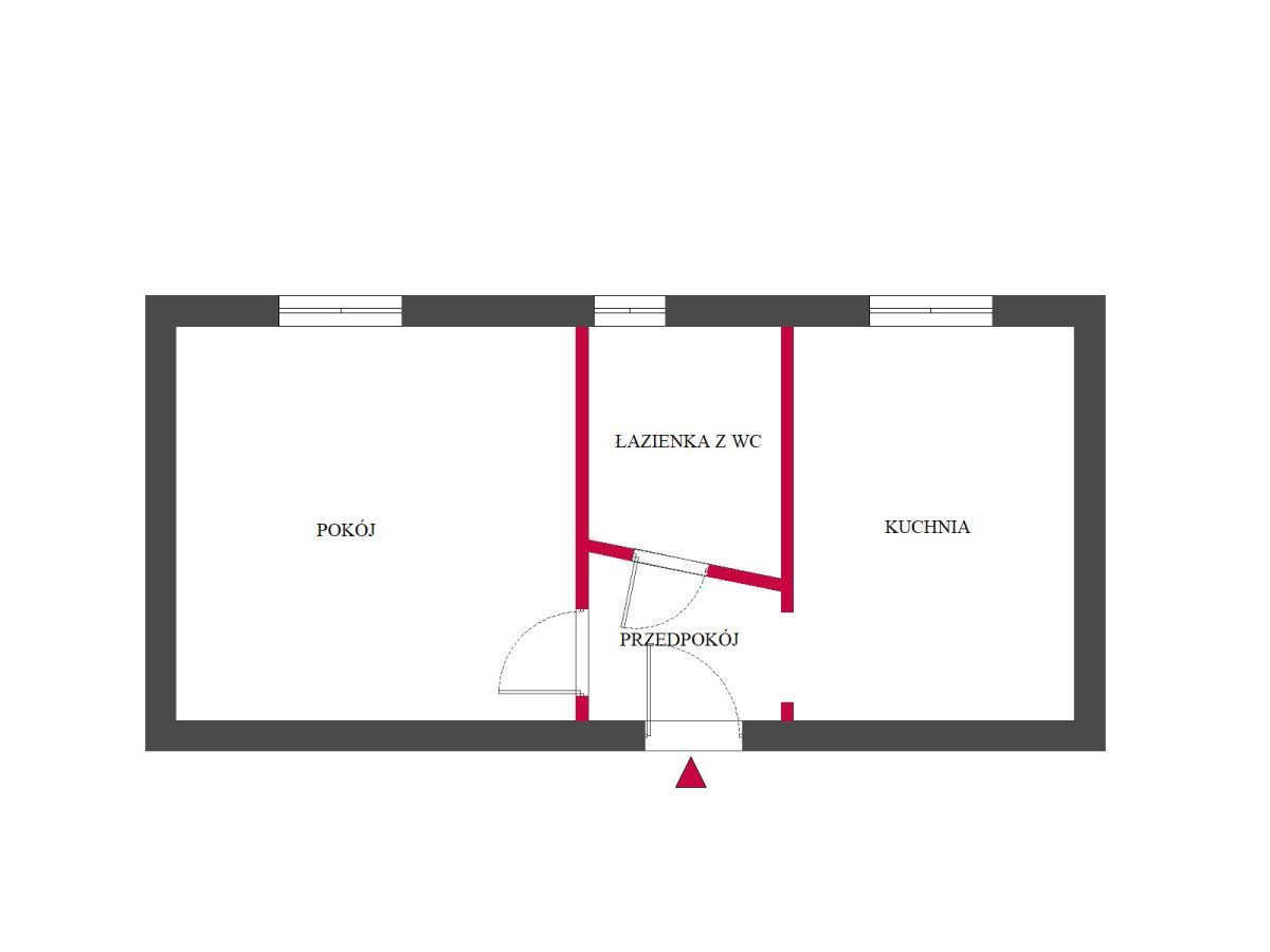 Mieszkanie 1-pokojowe Opole Śródmieście, ul. Wrocławska. Zdjęcie 8