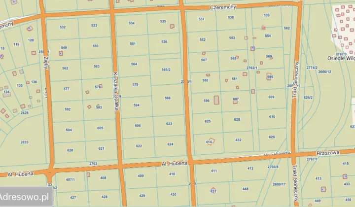 Działka budowlana Osiedle Wilga, ul. Koszałka Opałka