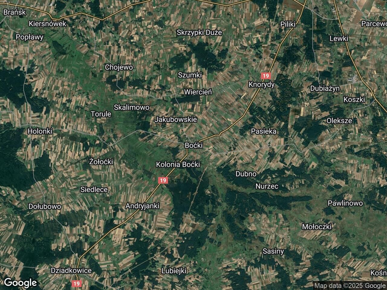 Działka rolna Boćki