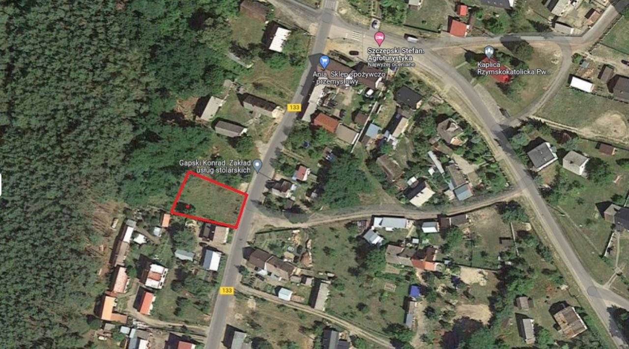 Działka budowlana Kamiennik. Zdjęcie 2