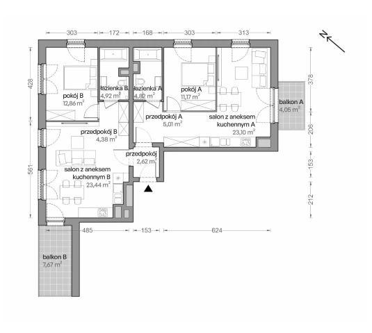 Mieszkanie 5-pokojowe Katowice Brynów, ul. Ceglana. Zdjęcie 7