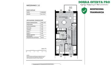 Mieszkanie 3-pokojowe Borkowo, ul. Poziomkowa