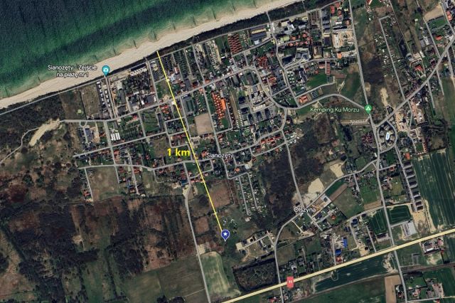 Działka rolna Sianożęty. Zdjęcie 1
