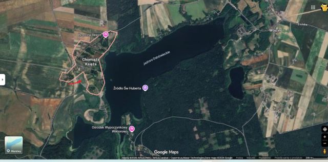 Działka rekreacyjna Chomiąża Księża. Zdjęcie 1