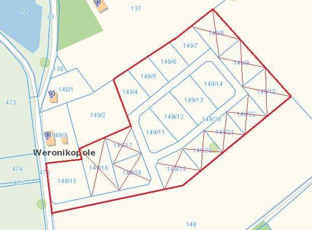 Działka budowlana Weronikopole. Zdjęcie 2