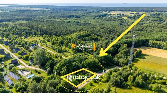 Działka budowlana Sasino, ul. Stara Cegielnia. Zdjęcie 1