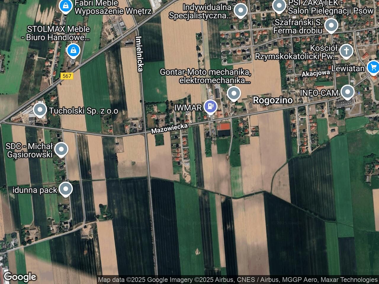 Działka budowlana Rogozino, ul. Makowa