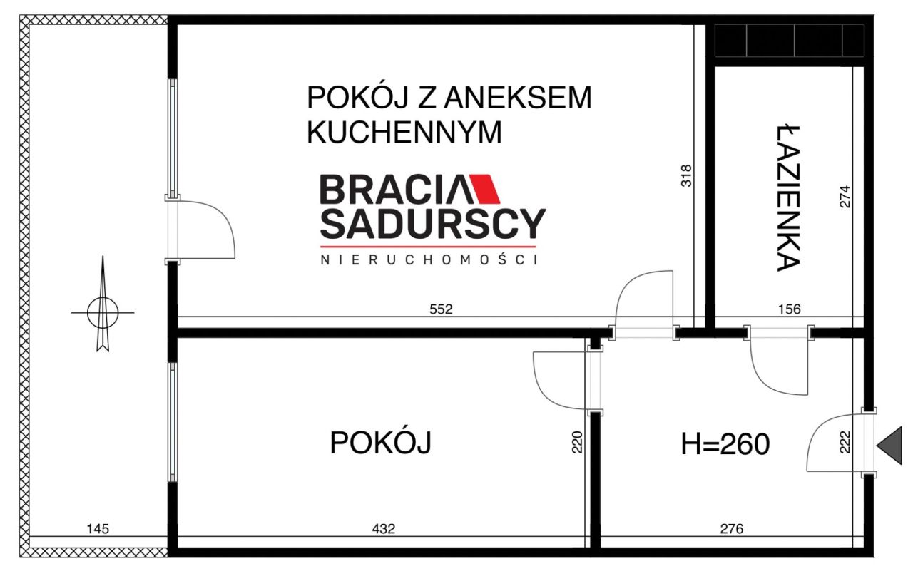 Mieszkanie 2-pokojowe Kraków, ul. Polonijna. Zdjęcie 19