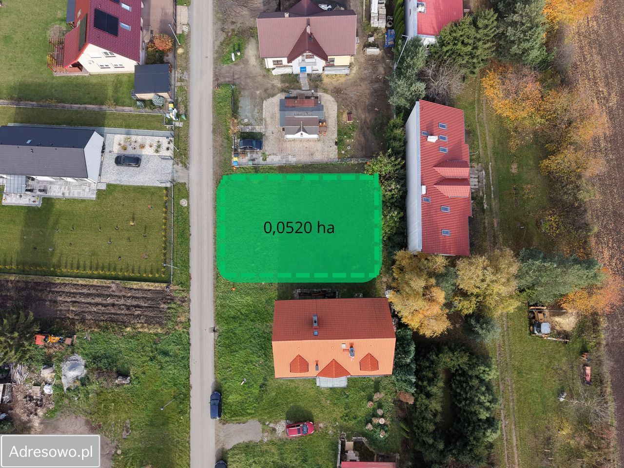 Działka budowlana Nowiny. Zdjęcie 6