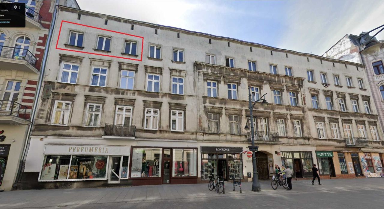 Mieszkanie 2-pokojowe Łódź Śródmieście, ul. Piotrkowska. Zdjęcie 1