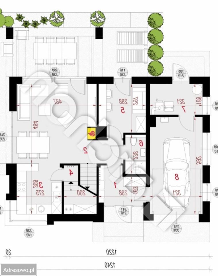 dom wolnostojący, 6 pokoi Biesiekierz. Zdjęcie 15